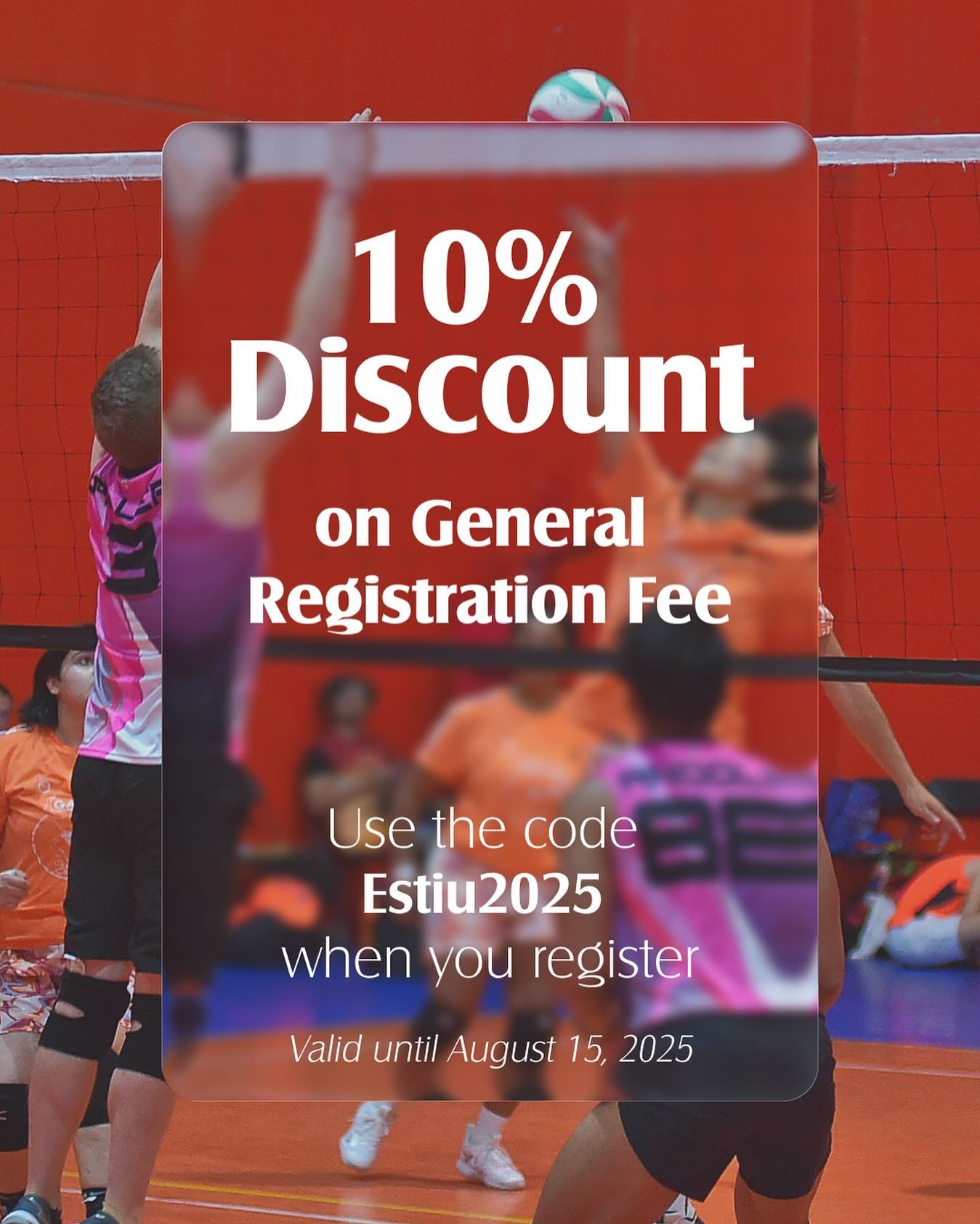 To celebrate the 1-year countdown to Gay Games XII, we&rsquo;re offering a special limited-time discount for our followers and past participants! Use the code Estiu2025 when you register to gain a 10% discount on the cost of your general registration